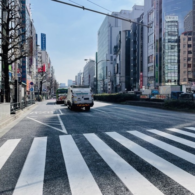 第134東京ビル ビル前面道路