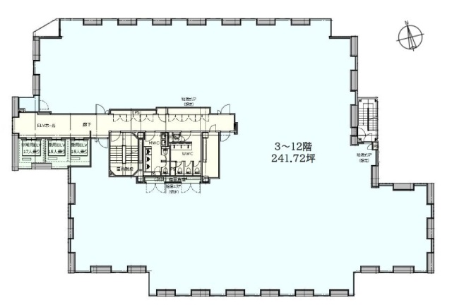 Daiwa秋葉原11F 間取り図