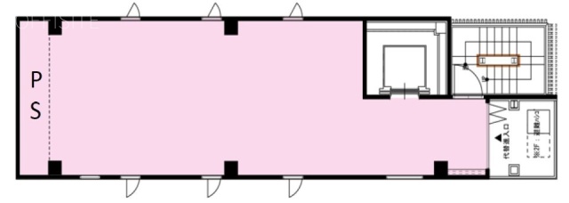 エラスムス芝公園5F 間取り図