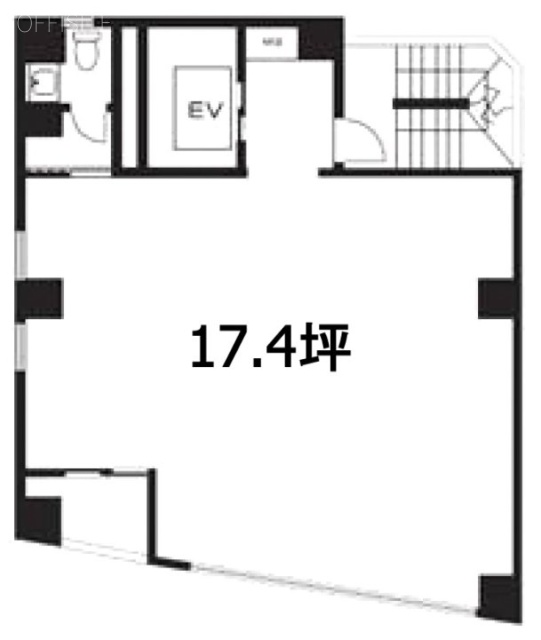 武田ビル6F 間取り図