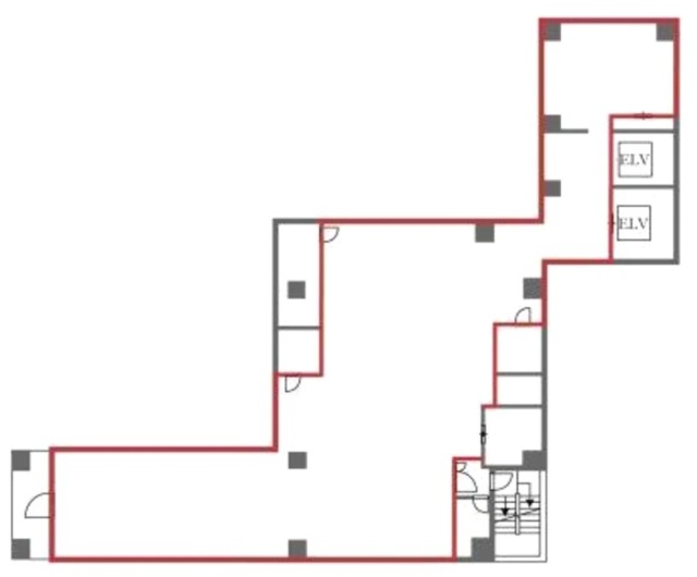 銀座高松ビル9F 間取り図