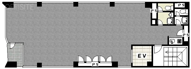 島倉ビル6F 間取り図