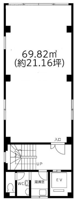 中央電設ビル3F 間取り図