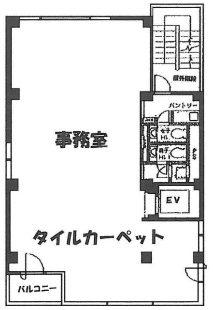 SVAX新宿ビルB館7F 間取り図