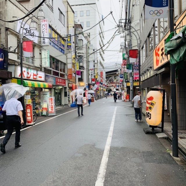ル・グラシエルBLDG.45 ビル前面道路