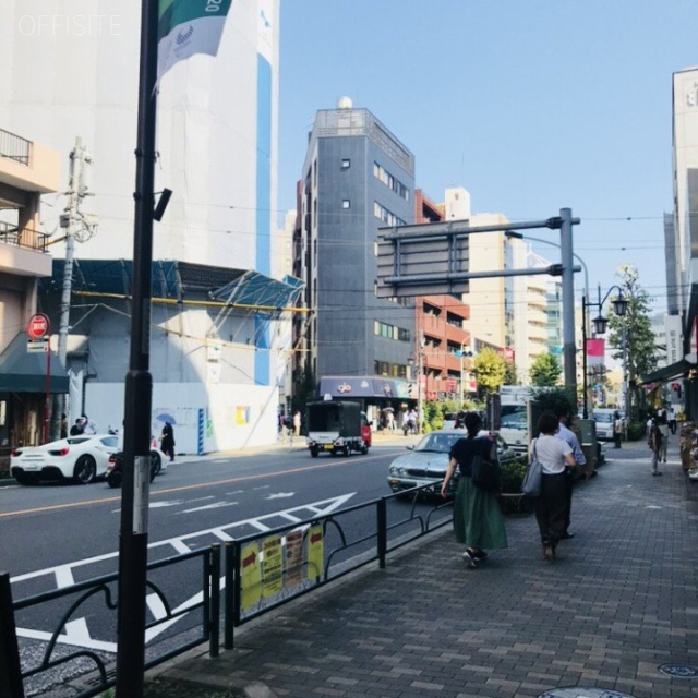 EBISU ONEビル ビル前面道路