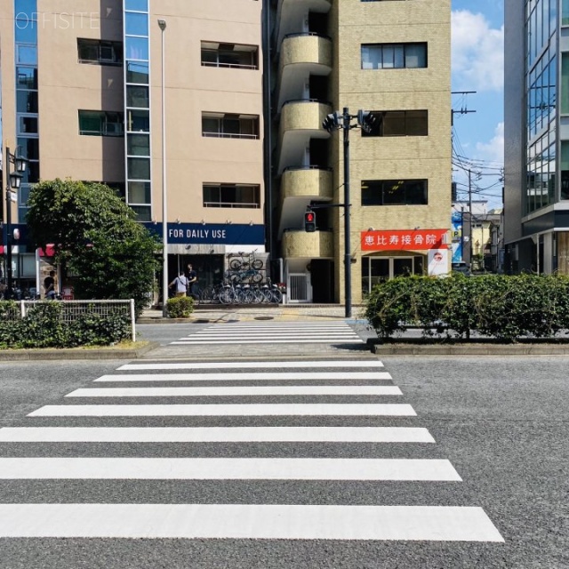 渋谷ソーシャルハイツ 前面道路