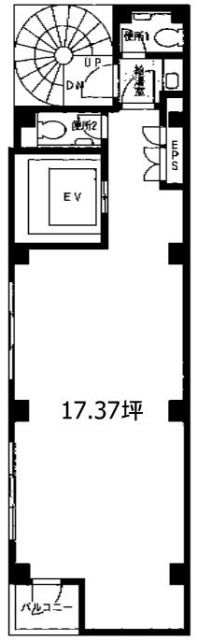 三好ビル5F 間取り図