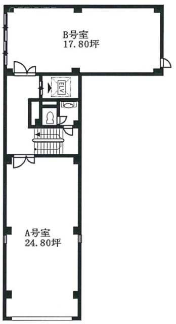 コモビルB 間取り図