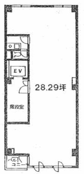 不二DICビル4F 間取り図
