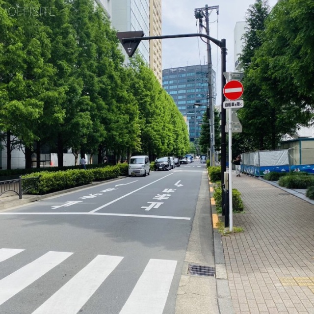 シティタワー九段下 前面道路