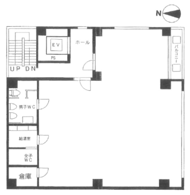 リードシー住吉ビル6F 間取り図