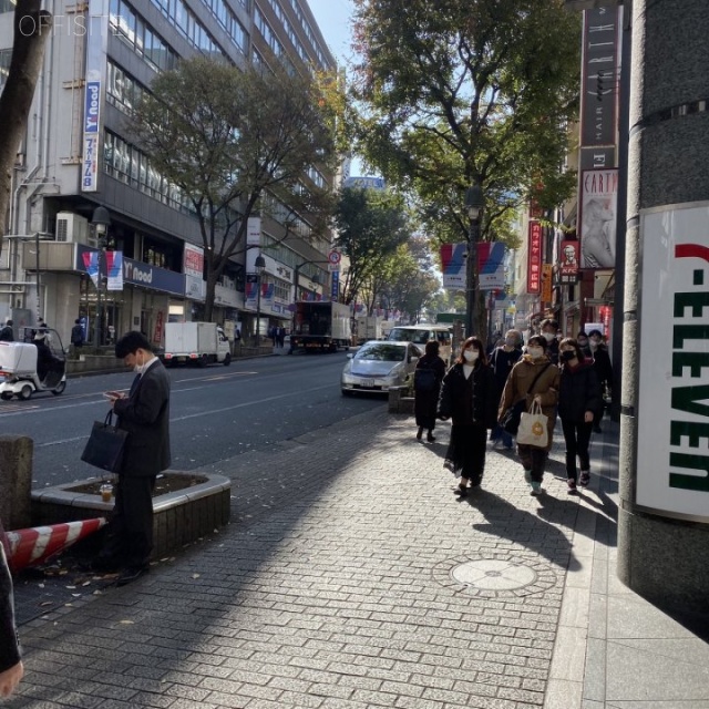 野村不動産渋谷道玄坂ビル ビル前面道路