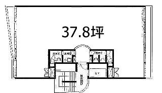 松木家ビル4F 間取り図