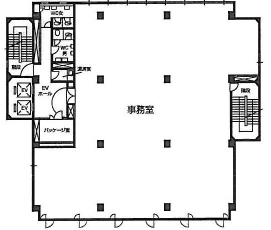 成旺ビル3F 間取り図