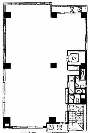 ホワイトビル3F 間取り図