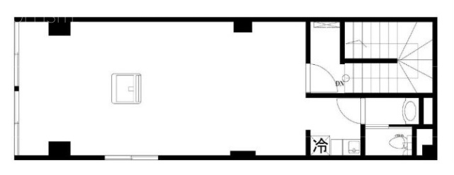 ドメス日本橋大伝馬町ビル4F 間取り図