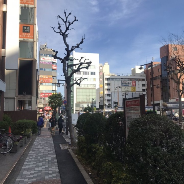 日本生命亀戸ビル ビル前面道路