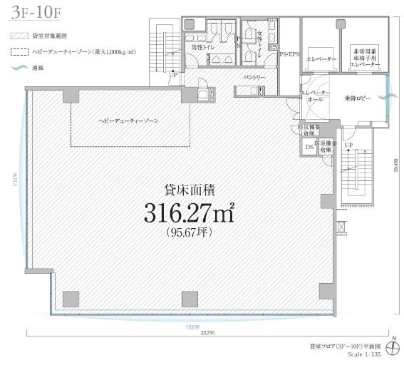 PMO目黒8F 間取り図
