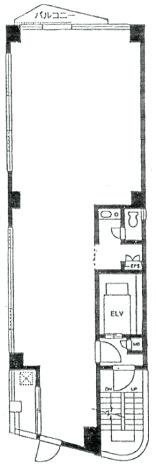 新宿ツシマビル4F 間取り図