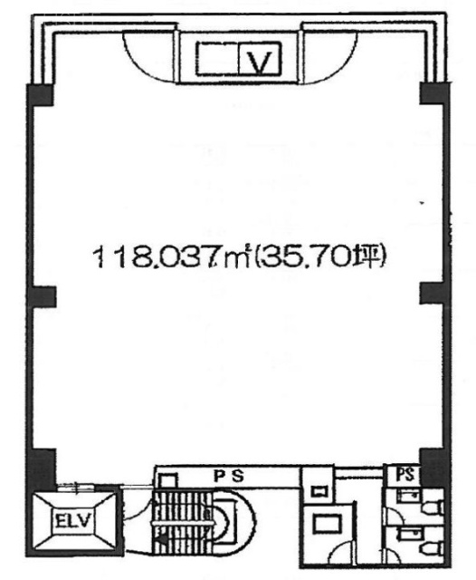 OVALビル7F 間取り図