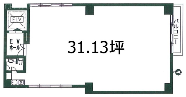 小椋ビル3F 間取り図