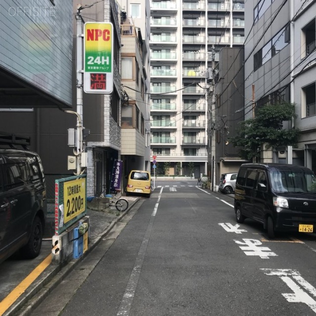 JC湯島ビル ビル前面道路
