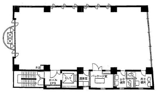 日本精鉱ビル3F 間取り図