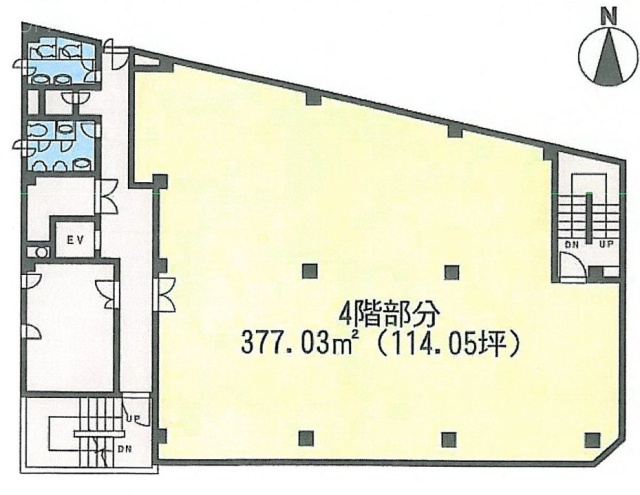 マーベラス経堂1F 間取り図