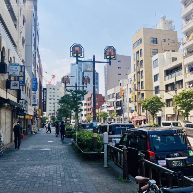 樺島ビル ビル前面道路