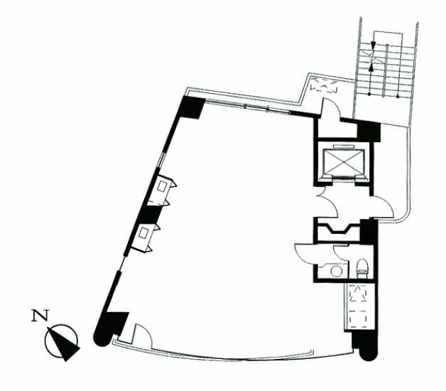 VORT恵比寿Ⅱ6F 間取り図
