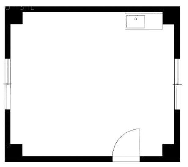 高野ビルA 間取り図
