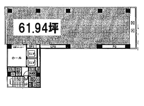 NBK浅草橋ビル6F 間取り図