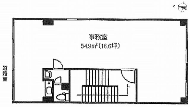 網野ビル1F 間取り図