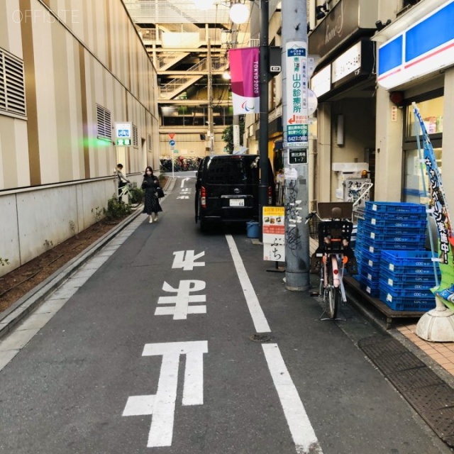ニューライフ恵比寿 ビル前面道路