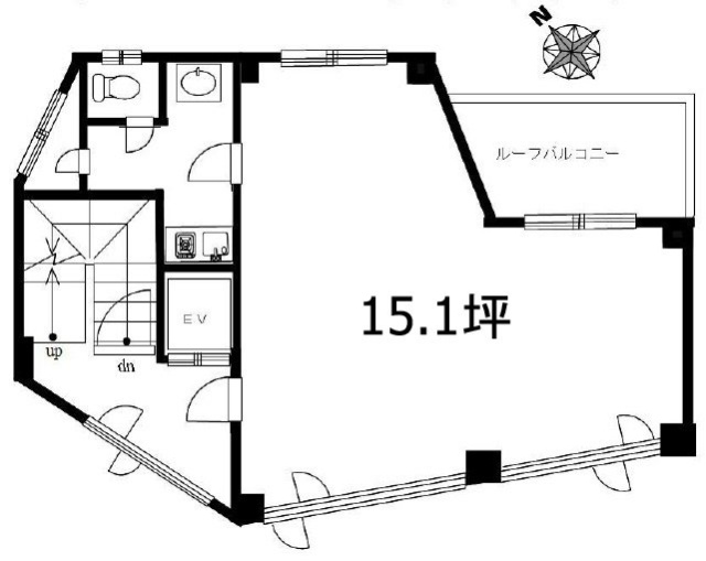 テイアイビル4F 間取り図