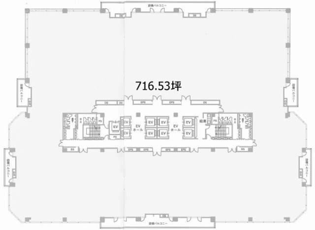 東陽駅前ビル6F 間取り図