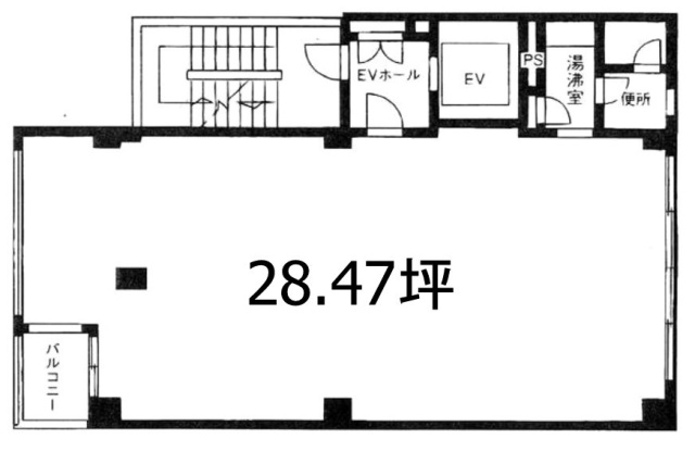 江澤ビル3F 間取り図