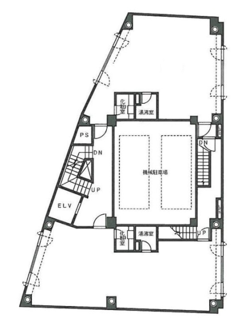 ナカニシビル14F 間取り図