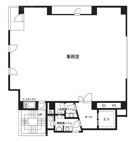 KDビル5F 間取り図
