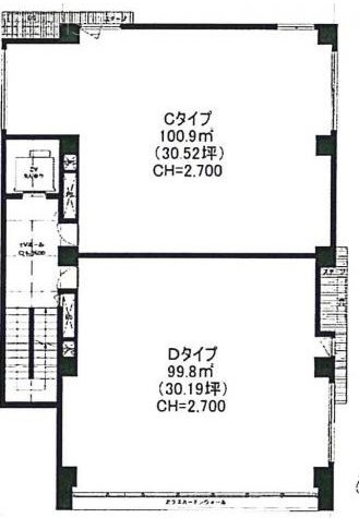 NビルCD 間取り図