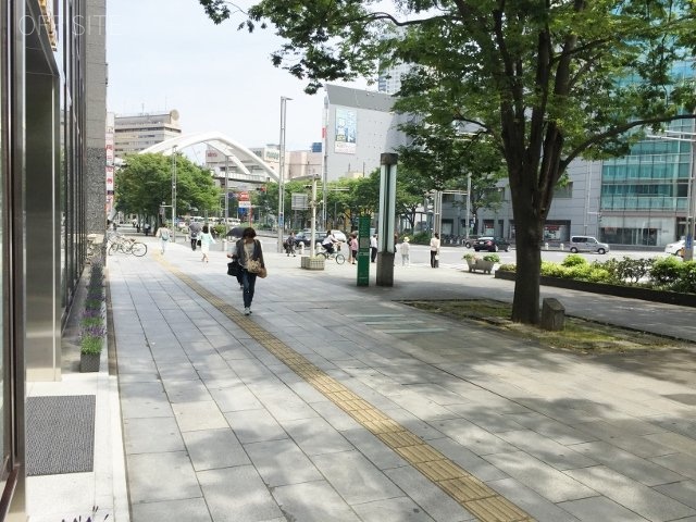 千葉大栄ビル ビル周辺道路