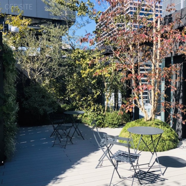 銀泉西新橋ビル　屋上庭園