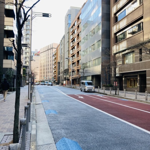 サンセルモ大門ビル ビル前面道路