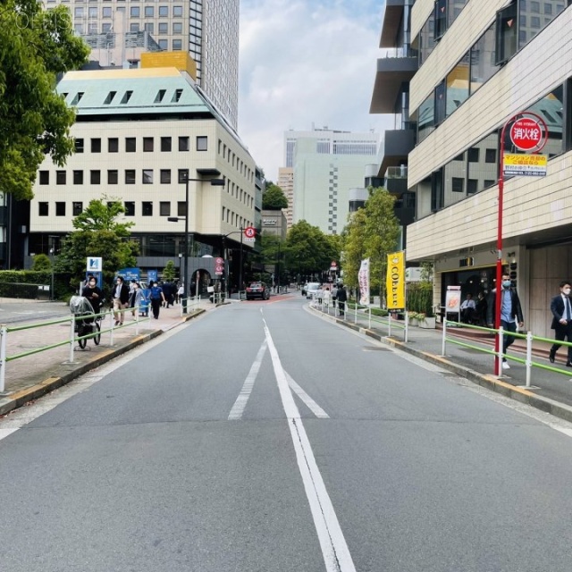 ロイクラトン虎ノ門 ビル前面道路
