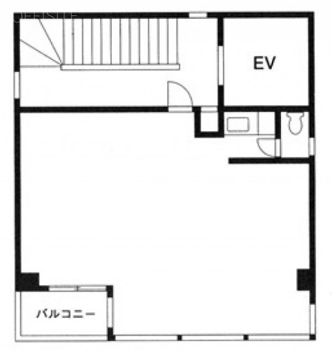 和泉町中央ビル1F 間取り図