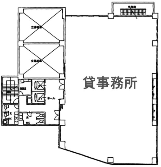 大宮西口大栄ビル6F 間取り図