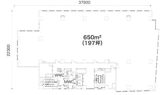 日本生命小石川ビル2F 間取り図