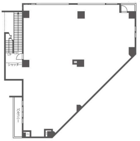 フェルテ高波1F 間取り図
