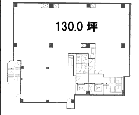 サンマルコビル6F 間取り図